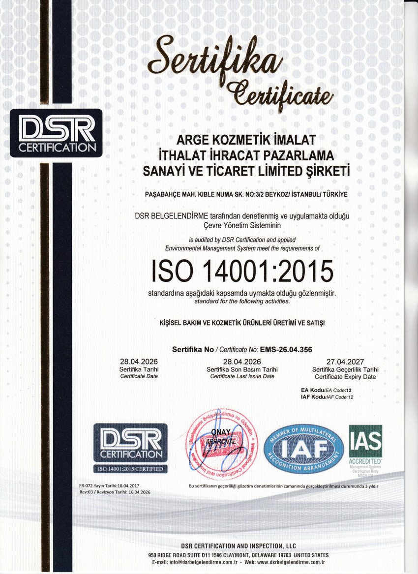 ISO 14001:2015 — Environmental Management System